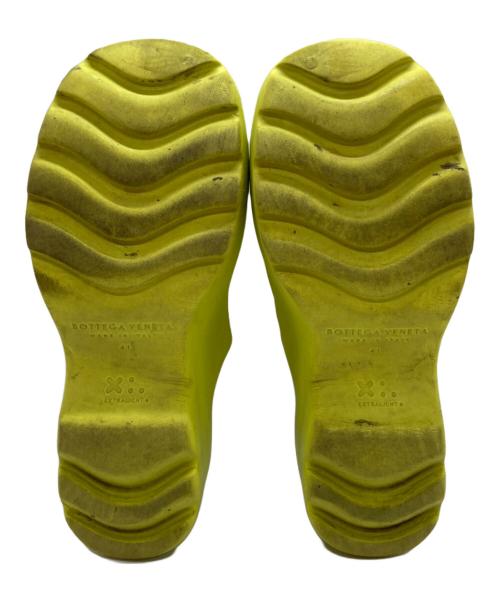 BOTTEGA VENETA（ボッテガベネタ）BOTTEGA VENETA (ボッテガベネタ) ラバークロッグミュール/Rubber Clog Mules イエロー サイズ:41の古着・服飾アイテム
