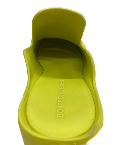 BOTTEGA VENETA（ボッテガベネタ）BOTTEGA VENETA (ボッテガベネタ) ラバークロッグミュール/Rubber Clog Mules イエロー サイズ:41の古着・服飾アイテム