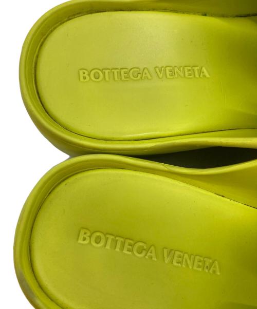 BOTTEGA VENETA（ボッテガベネタ）BOTTEGA VENETA (ボッテガベネタ) ラバークロッグミュール/Rubber Clog Mules イエロー サイズ:41の古着・服飾アイテム