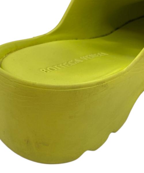 BOTTEGA VENETA（ボッテガベネタ）BOTTEGA VENETA (ボッテガベネタ) ラバークロッグミュール/Rubber Clog Mules イエロー サイズ:41の古着・服飾アイテム