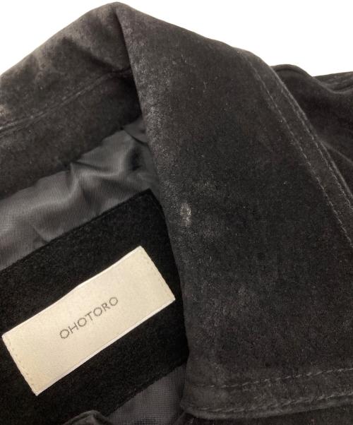 OHOTORO（オオトロ）OHOTORO (オオトロ) hackney jacket/ハックニージャケット   ブラック サイズ:FREEの古着・服飾アイテム