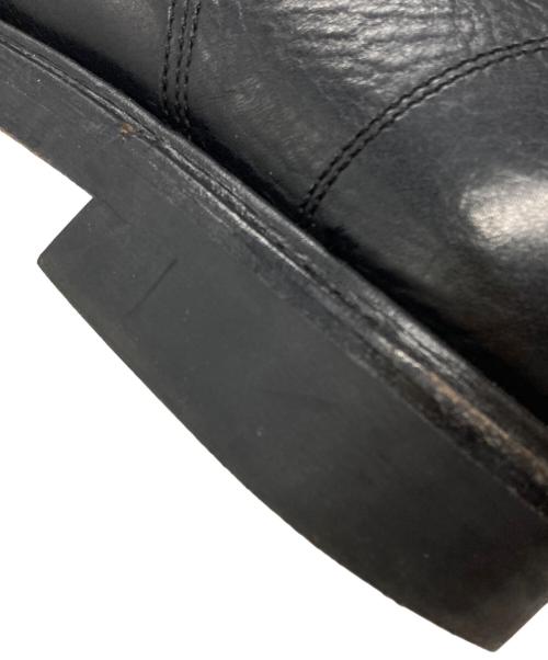 MINEDENIM（マインデニム）MINEDENIM (マインデニム) Leather Zipper Unit Military Boots/レザー ジッパー ユニット ミリタリー ブーツ ブラック サイズ:41の古着・服飾アイテム