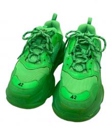 BALENCIAGA（バレンシアガ）の古着「TRIPLE Sスニーカー」｜グリーン