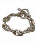 HERMESエルメス）の古着「シェーヌダンクルGM/Chaîne d'Ancre Bracelet, Grand Modèle」｜シルバ