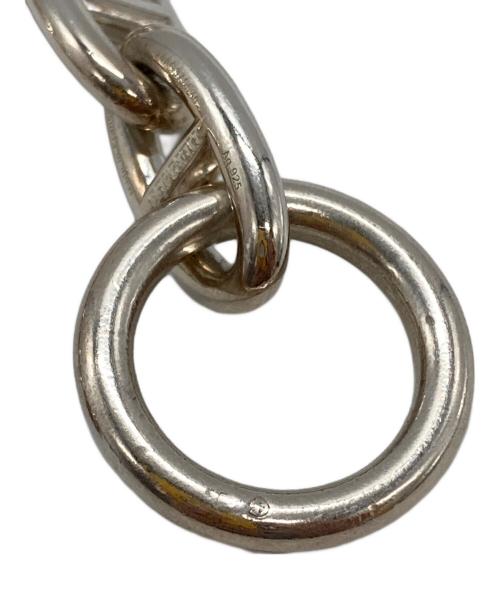 HERMES（エルメス）HERMES (エルメス) シェーヌダンクルGM/Chaîne d'Ancre Bracelet, Grand Modèle  シルバ サイズ:全長約20.5㎝の古着・服飾アイテム