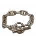HERMES (エルメス) シェーヌダンクルGM/Chaîne d'Ancre Bracelet, Grand Modèle  シルバ サイズ:全長約20.5㎝：280000円