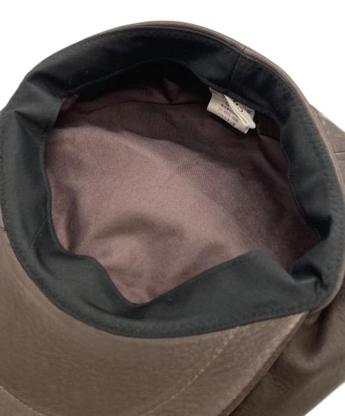 CCU（シーシーユー）CCU (シーシーユー) NEWSBOY HAT/ニュースボーイハット ブラウンの古着・服飾アイテム