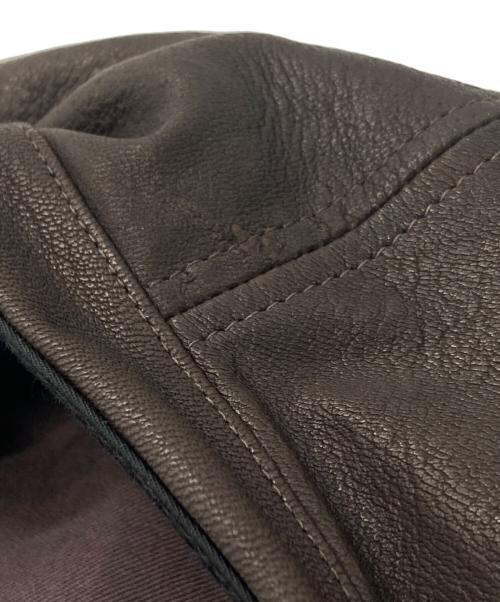 CCU（シーシーユー）CCU (シーシーユー) NEWSBOY HAT/ニュースボーイハット ブラウンの古着・服飾アイテム