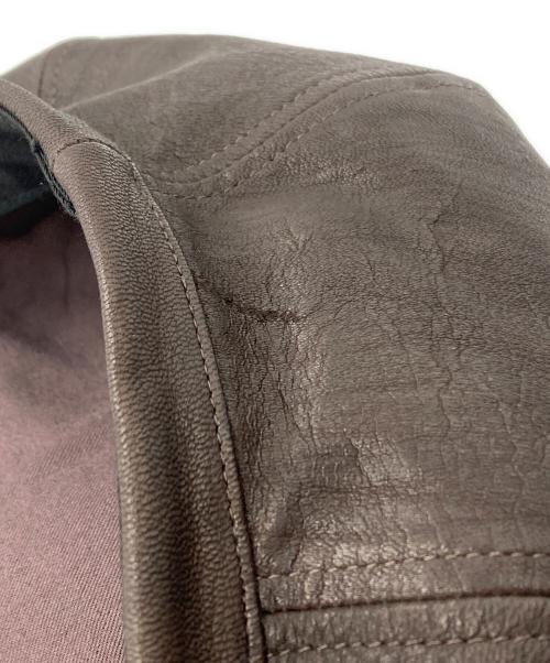 CCU（シーシーユー）CCU (シーシーユー) NEWSBOY HAT/ニュースボーイハット ブラウンの古着・服飾アイテム