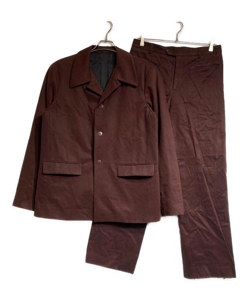 agnes b homme（アニエスベーオム）agnes b homme (アニエスベーオム) ピーチスキンセットアップ レッド サイズ:1の古着・服飾アイテム