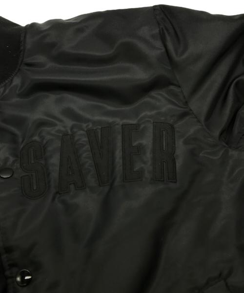 RHYME SAVER（ライム セーバー）RHYME SAVER (ライム セーバー) スタジャン ブラック サイズ:FREEの古着・服飾アイテム