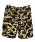 A BATHING APE (ア ベイシング エイプ) 1ST CAMO BEACH SHORTS ベージュ サイズ:XL：12000円