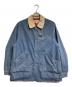 L.L.Bean（エルエルビーン）の古着「Beans FieldCoat/ビーンズ・フィールド・コート」｜ブルー×ベージュ