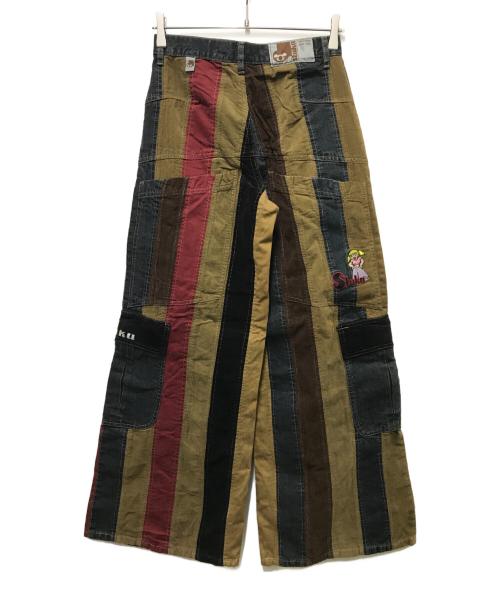 stuka（ストゥーカ）STUKA (ストゥーカ) ストライプ コーデュロイパンツ マルチカラー サイズ:30の古着・服飾アイテム