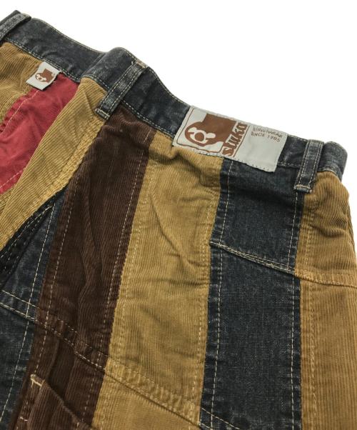 stuka（ストゥーカ）STUKA (ストゥーカ) ストライプ コーデュロイパンツ マルチカラー サイズ:30の古着・服飾アイテム