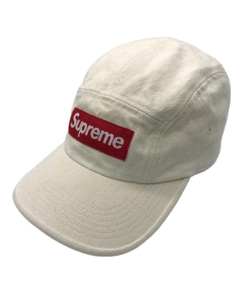 SUPREME（シュプリーム）Supreme (シュプリーム) DENIM CAMP CAP アイボリーの古着・服飾アイテム