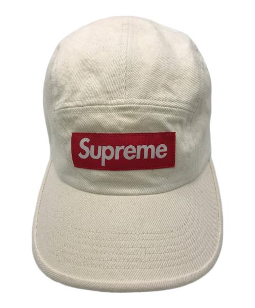SUPREME（シュプリーム）Supreme (シュプリーム) DENIM CAMP CAP アイボリーの古着・服飾アイテム