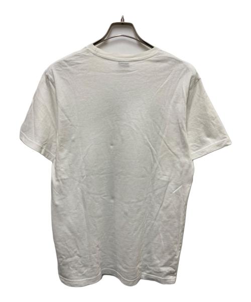 stussy（ステューシー）stussy (ステューシー) レオパード8ボールTシャツ ホワイト サイズ:Mの古着・服飾アイテム