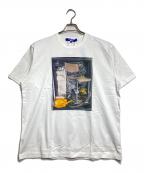 JUNYA WATANABE MANジュンヤワタナベマン）の古着「プリントTシャツ/printed t-shirt」｜ホワイト