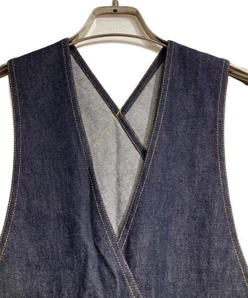 cygne（シーニュ）cygne (シーニュ) デニムサロペット/Denim Overalls インディゴ サイズ:1の古着・服飾アイテム