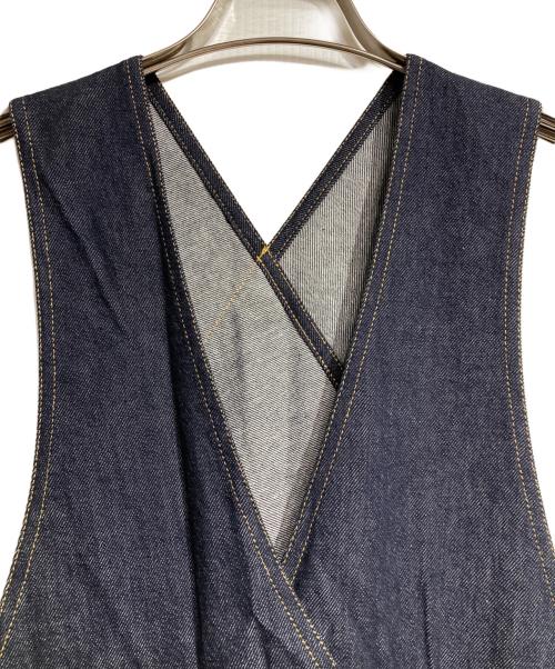 cygne（シーニュ）cygne (シーニュ) デニムサロペット/Denim Overalls インディゴの古着・服飾アイテム