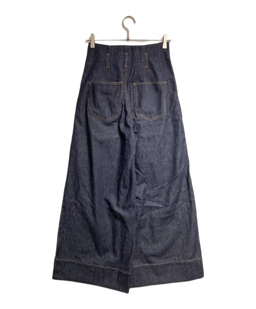 cygne（シーニュ）cygne (シーニュ) タックワイドデニム Sebastien インディゴ サイズ:OTの古着・服飾アイテム