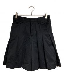 99%is（ナインティナインパーセントイズ）の古着「WOOL SKIRT PANTS/ウールスカートパンツ」｜ブラック