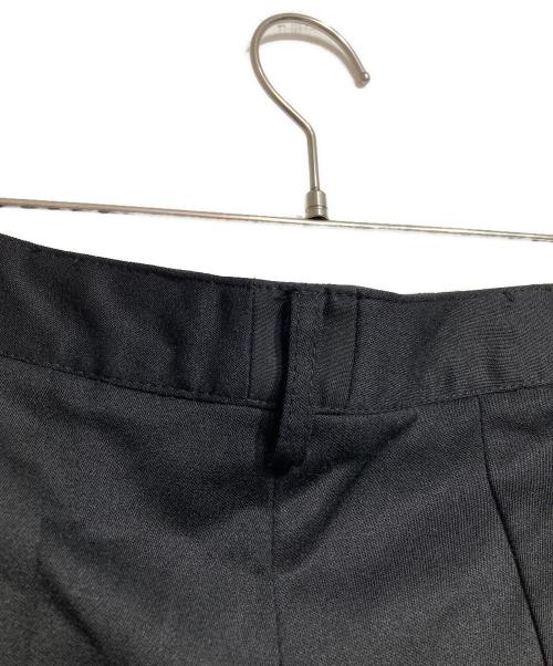 99%is（ナインティナインパーセントイズ）99%is (ナインティナインパーセントイズ) WOOL SKIRT PANTS/ウールスカートパンツ ブラック サイズ:1の古着・服飾アイテム