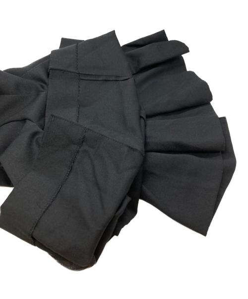 99%is（ナインティナインパーセントイズ）99%is (ナインティナインパーセントイズ) WOOL SKIRT PANTS/ウールスカートパンツ ブラック サイズ:1の古着・服飾アイテム