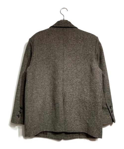 Sea Room lynn（シールームリン）Sea Room lynn (シールームリン) collab オーバーショルダーテーラードジャケット/Dropped shoulder tailored jacket ブラウン サイズ:Mの古着・服飾アイテム