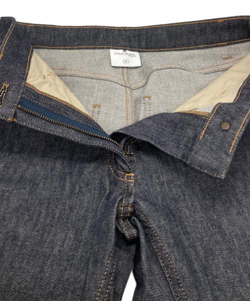 courreges（クレージュ）courreges (クレージュ) BOOTCUT DENIM PANTS/ブーツカットデニムパンツ インディゴ サイズ:25の古着・服飾アイテム