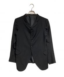 NEMETH（ネメス）の古着「立体裁断ウールテーラードジャケット/Wool tailored jacket」｜ブラック