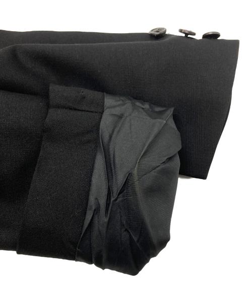 NEMETH（ネメス）NEMETH (ネメス) 立体裁断ウールテーラードジャケット/Wool tailored jacket ブラック サイズ:Mの古着・服飾アイテム