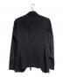 ANN DEMEULEMEESTER (アンドゥムルメステール) コットンリネンデザインジャケット/Cotton-Linen Design Jacket ブラック サイズ:XS：40000円