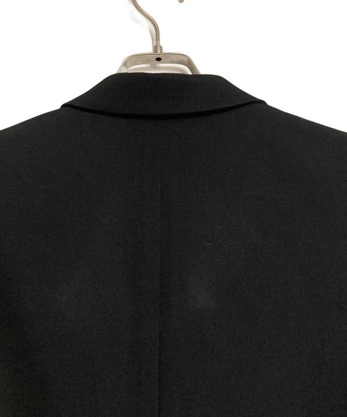 COMME des GARCONS（コムデギャルソン）COMME des GARCONS (コムデギャルソン) アシンメトリー断ち切りデザインコート/Asymmetrical design coat ブラック サイズ:Mの古着・服飾アイテム