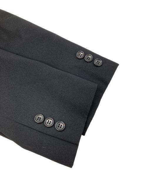 COMME des GARCONS HOMME PLUS（コムデギャルソンオムプリュス）COMME des GARCONS HOMME PLUS (コムデギャルソンオムプリュス) ウールギャバタキシードコート ブラック サイズ:Sの古着・服飾アイテム