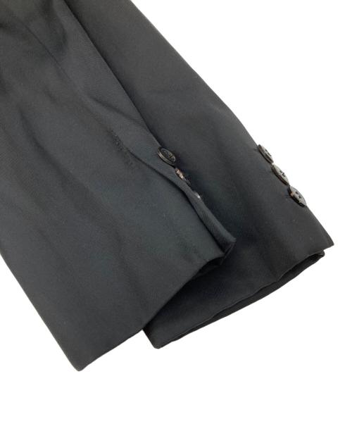 COMME des GARCONS HOMME PLUS（コムデギャルソンオムプリュス）COMME des GARCONS HOMME PLUS (コムデギャルソンオムプリュス) カットオフ燕尾ロングコート/Cut-off swallowtail long coat ブラック サイズ:Mの古着・服飾アイテム