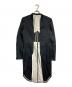 COMME des GARCONS HOMME PLUS（コムデギャルソンオムプリュス）の古着「カットオフ燕尾ロングコート/Cut-off swallowtail long coat」｜ブラック