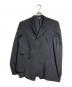 COMME des GARCONS HOMME PLUS（コムデギャルソンオムプリュス）の古着「捻じれ断ち切りテーラードジャケット/Twisted cut tailored jacket」｜ブラック