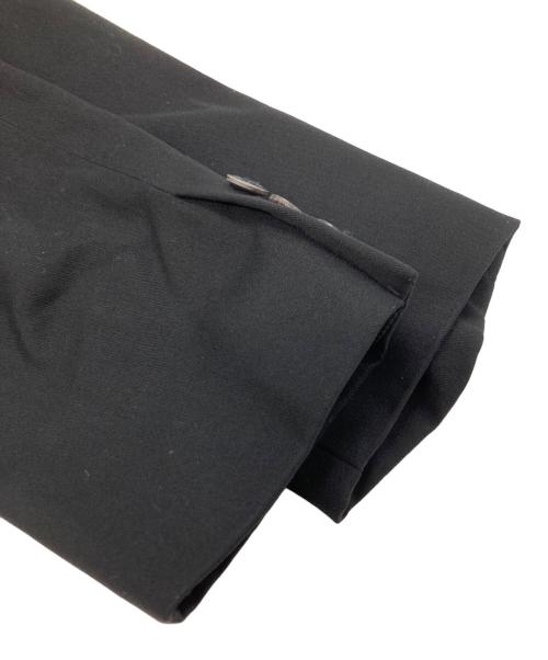 COMME des GARCONS HOMME PLUS（コムデギャルソンオムプリュス）COMME des GARCONS HOMME PLUS (コムデギャルソンオムプリュス) 1Bカットオフデザインジャケット/Raw Edge Single-Button Jacket ブラック サイズ:Sの古着・服飾アイテム