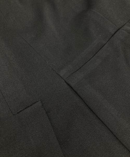 COMME des GARCONS HOMME PLUS（コムデギャルソンオムプリュス）COMME des GARCONS HOMME PLUS (コムデギャルソンオムプリュス) 1Bカットオフデザインジャケット/Raw Edge Single-Button Jacket ブラック サイズ:Sの古着・服飾アイテム