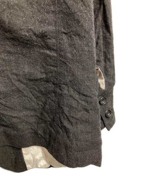 Paul Harnden（ポールハーデン）Paul Harnden (ポールハーデン) ウールピークドラペルブレザー/Wool Peak Lapel Blazer グレー サイズ:Sの古着・服飾アイテム