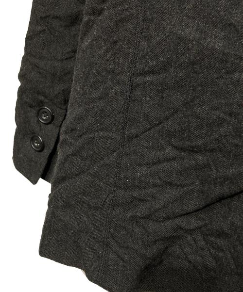 Paul Harnden（ポールハーデン）Paul Harnden (ポールハーデン) ウールピークドラペルブレザー/Wool Peak Lapel Blazer グレー サイズ:Sの古着・服飾アイテム