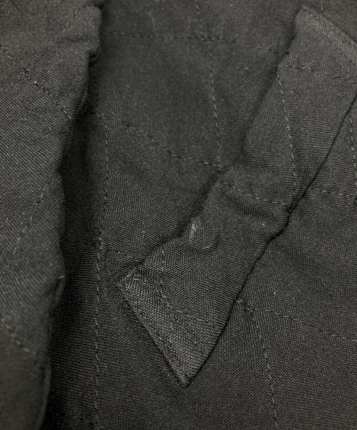 COMME des GARCONS（コムデギャルソン）COMME des GARCONS (コムデギャルソン) ポリ縮絨 パデットデザインジャケット ブラック サイズ:Mの古着・服飾アイテム