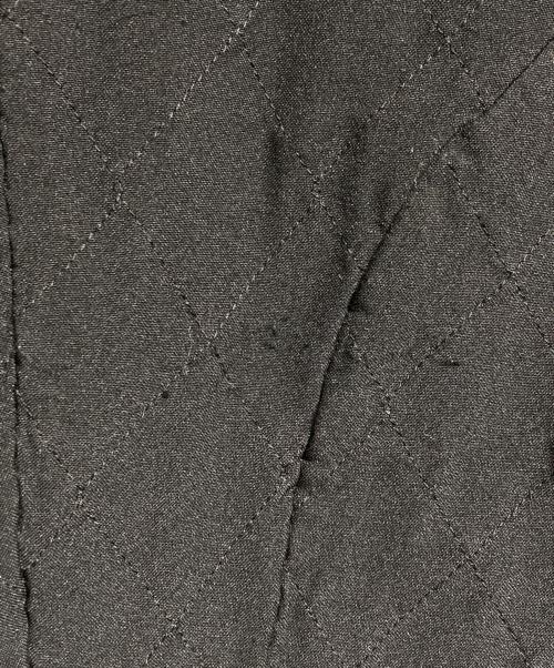 COMME des GARCONS（コムデギャルソン）COMME des GARCONS (コムデギャルソン) ポリ縮絨 パデットデザインジャケット ブラック サイズ:Mの古着・服飾アイテム