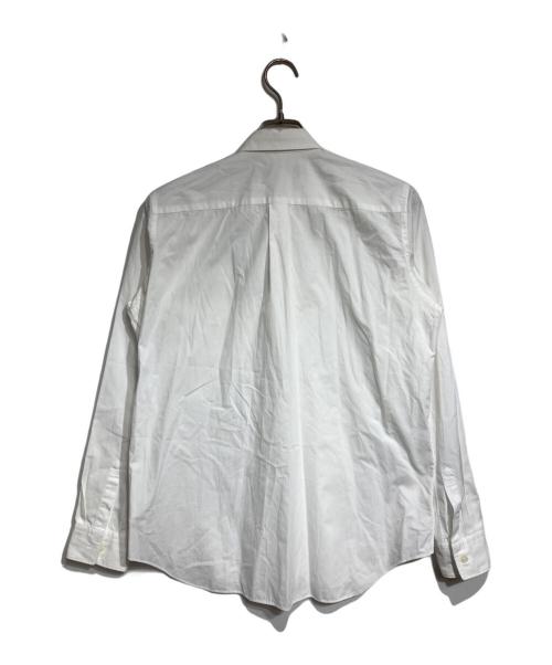 BLACK COMME des GARCONS（ブラックコムデギャルソン）BLACK COMME des GARCONS (ブラックコムデギャルソン) 蝶ネクタイデザインシャツ/Bow tie shirt ホワイト サイズ:Lの古着・服飾アイテム