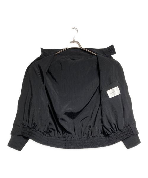 everyone（エブリワン）everyone (エブリワン) nylon silk harrington jacket/ナイロンシルクハリントンジャケット ブラック サイズ:Mの古着・服飾アイテム