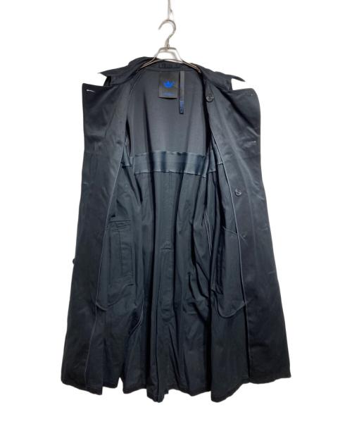 adidas（アディダス）adidas (アディダス) トレンチコート/trench coat ブラック サイズ:XLの古着・服飾アイテム