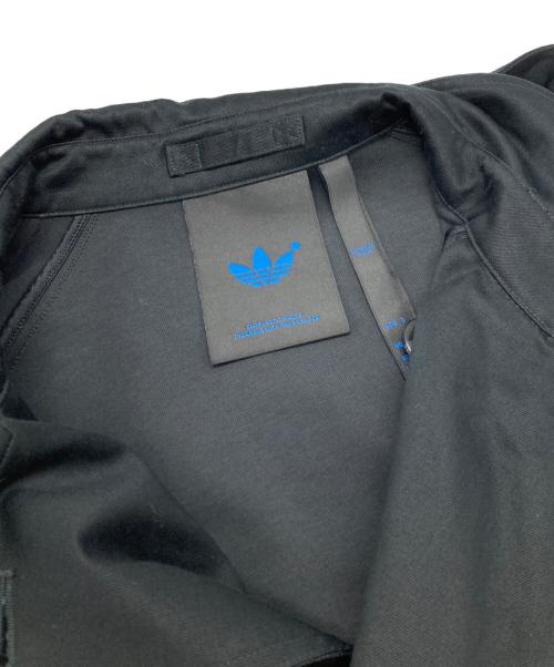 adidas（アディダス）adidas (アディダス) トレンチコート/trench coat ブラック サイズ:XLの古着・服飾アイテム