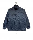 BALENCIAGAバレンシアガ）の古着「バックプリントトラックジャケット」｜ネイビー